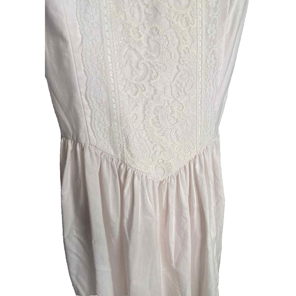 Vintage 1960s Gunne Sax lace Dress Size 9 Wedding Cottagecore fitted fairy - Picture 8 of 13